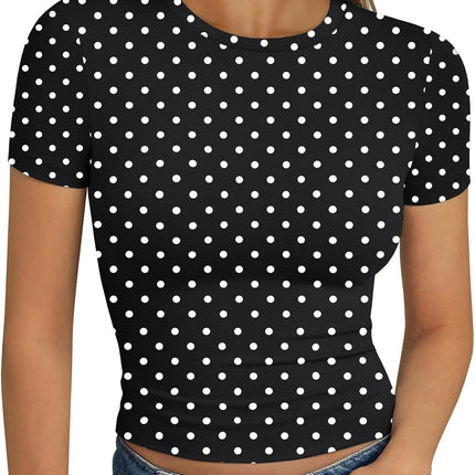 Trendy Queen Womens Short Sleeve T Shirt Basic Summer Top