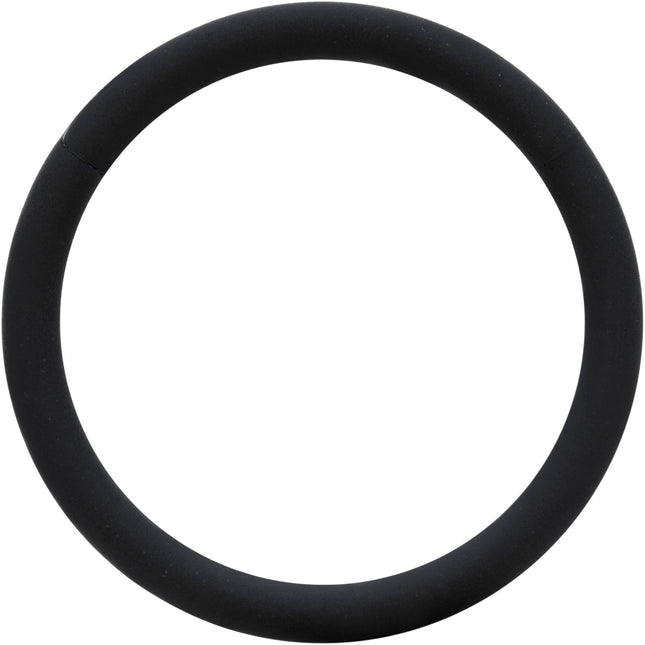 18G 3/8 Black Matte Cartilage Hinged Segment Ring