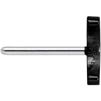 Implant Grade 23 Titanium Black Moon Threadless Push In Top