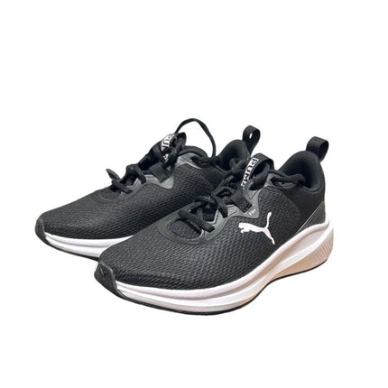 Puma Womens Size 8.5 Black White Lace Up Skyrocket Sneaker Athletic Tennis Shoes