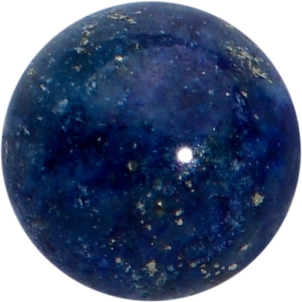16G 1/4 Elegant Blue Agate Internally Threaded Labret Tragus