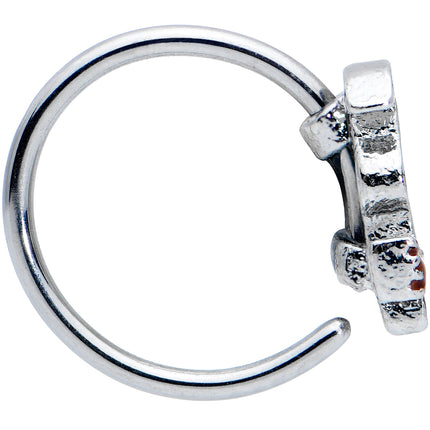 20G 7mm Witch Hat Ghost Halloween Nose Hoop