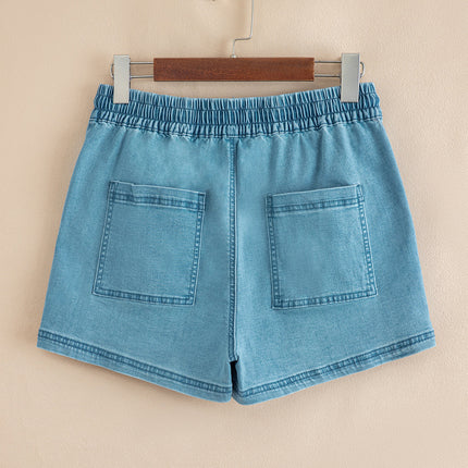 Elle Elastic Waistband Shorts