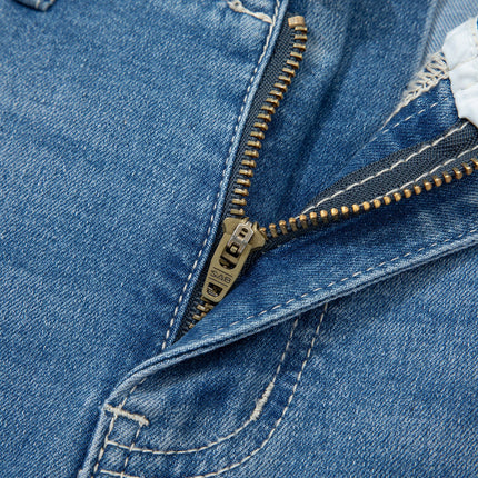Hana Wash Cuffed Barrel Jeans