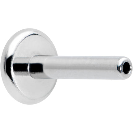 16G 1/4 G23 Titanium Threadless Post Only Labret Tragus