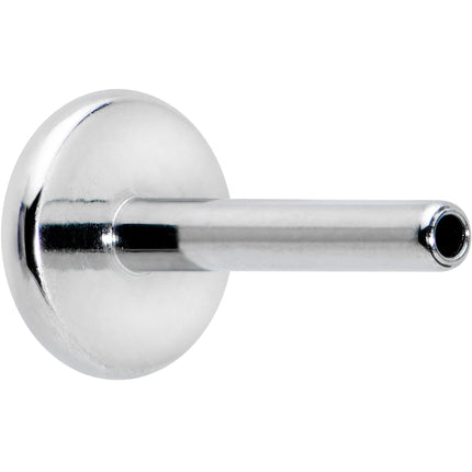18G 1/4 G23 Titanium Threadless Post Only Labret Tragus