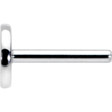 20G 1/4 G23 Titanium Threadless Post Only Labret Tragus Nose