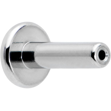 14G 1/4 G23 Titanium Threadless Post Only Labret Monroe Tragus