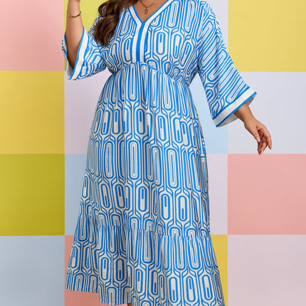 Siya Bracelet Sleeve Long PLUS Dress