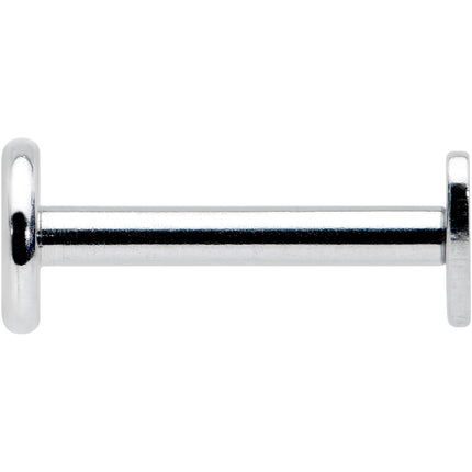 16G 1/4 Internally Threaded Simple Style Heart Labret Tragus