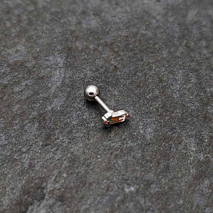 16G 1/4 Sweet Holiday Christmas Candle Cartilage Tragus Earring