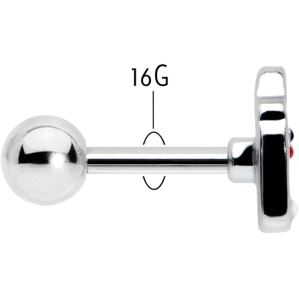 16G 1/4 Sweet Love Letter Valentine Cartilage Tragus Earring
