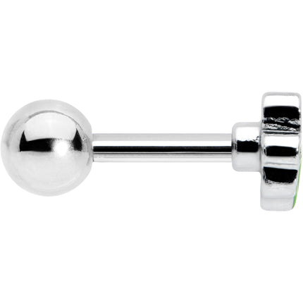 16G 1/4 Sweet Happy Shamrock St Patricks Cartilage Tragus Earring