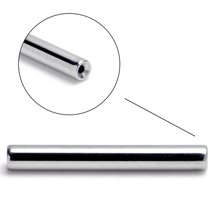14G 1/2 ASTM F-136 Implant Grade Titanium Threadless Replacement Barbell