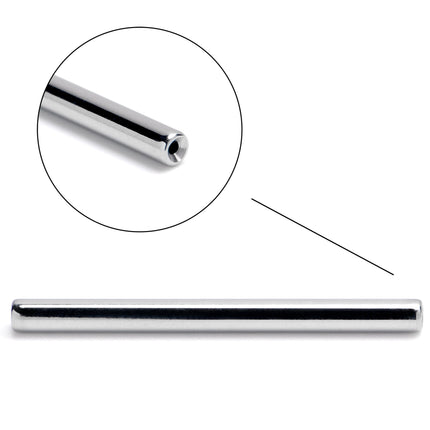 14G 3/4 ASTM F-136 Implant Grade Titanium Threadless Replacement Barbell