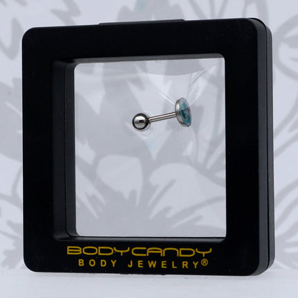 16G 1/4 Loving Blue Whales Cartilage Tragus Stud