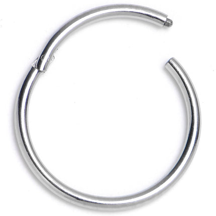 20G 9mm 316L Surgical Steel Precision Hinged Segment Hoop