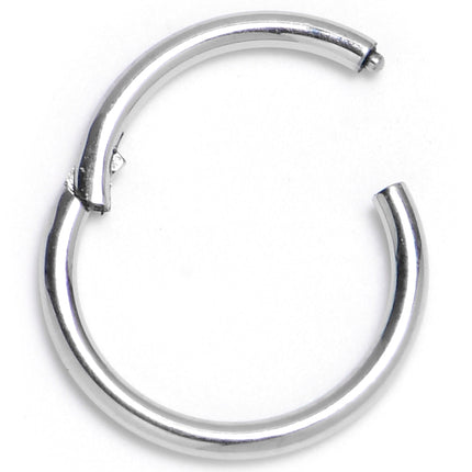 18G 5/16 316L Surgical Steel Precision Hinged Segment Hoop