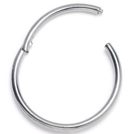20G 3/8 ASTM F-136 Titainum Percision Hinged Segment Hoop