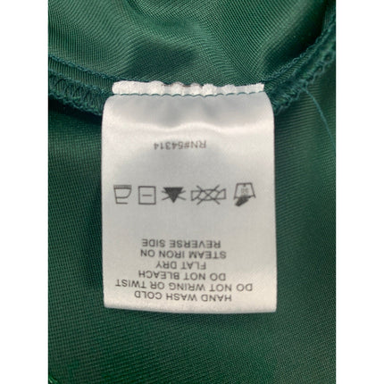 New B Darlin Juniors Size 13/14 Green Velvet Ruffled Strappy Prom Party Dress