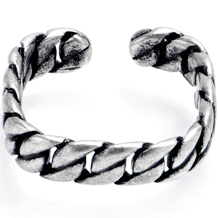 Square Knot Nifty Adjustable Toe Ring