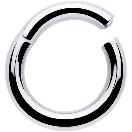 10G 3/8 316L Surgical Steel Precision Hinged Segment Hoop