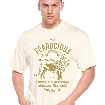 The Fearocious Spun Bamboo® Men's Bamboo Viscose/Organic Cotton Short Sleeve Graphic T-Shirt