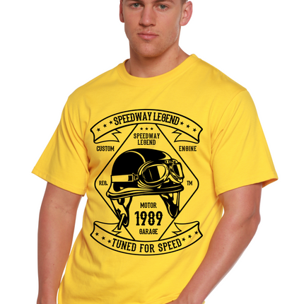 Speedway Legend Spun Bamboo® Men's Bamboo Viscose/Organic Cotton Short Sleeve Graphic T-Shirt