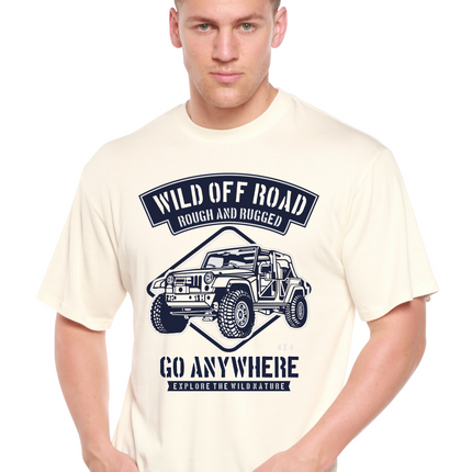 Wild Off Road Spun Bamboo® Men's Bamboo Viscose/Organic Cotton Short Sleeve Graphic T-Shirt