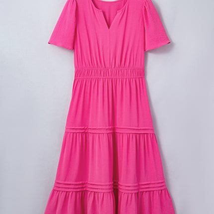 Saige Flare Tiered Maxi PLUS Dress