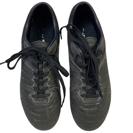 Dream Pairs Mens Size 9 Black Cleats Lace Up Round Toe Sport Soccer Shoes