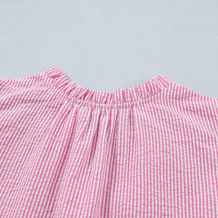 Maelynn Short Bubble Sleeve Blouse