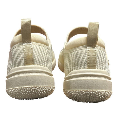 New JSport Womens Size 7.5 Beige Tan Hook Loop Closure Mary Jane Comfort Shoes