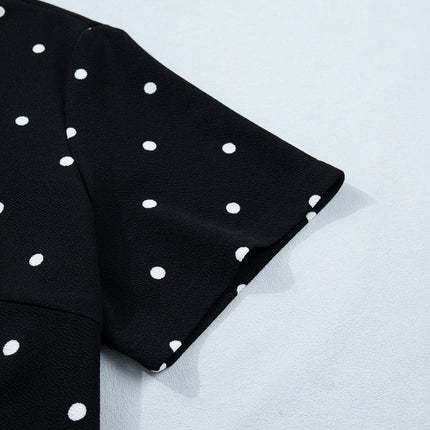 Margaret Dotted Casual PLUS Top