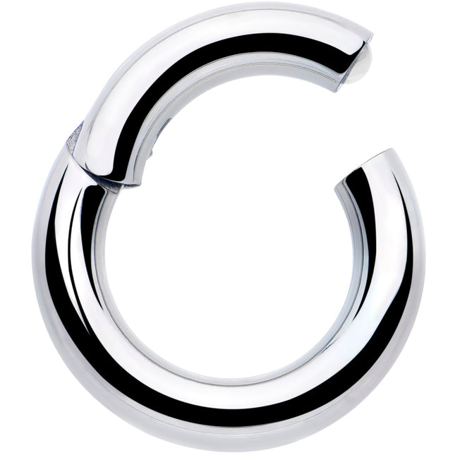 8G 3/8 316L Surgical Steel Precision Hinged Segment Hoop