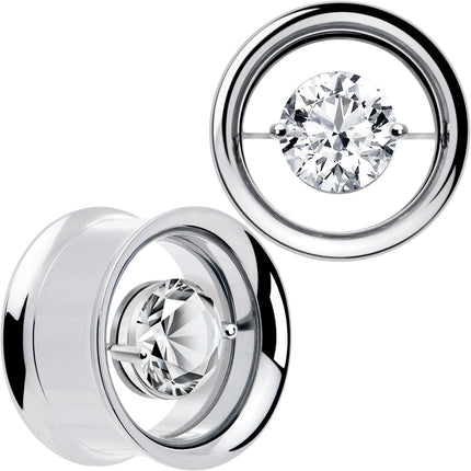 Gem Floating Screw Fit Tunnel Plug Set Available Sizes 8mm to 16mm