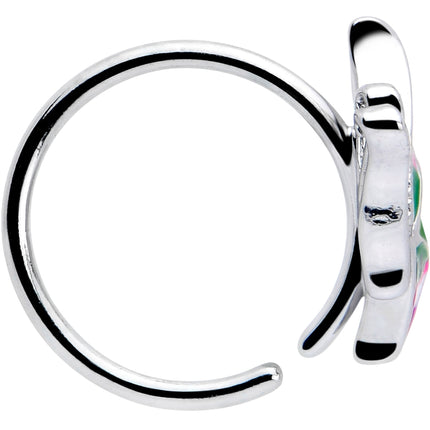 20G 5/16 Profile Butterfly Nose Hoop