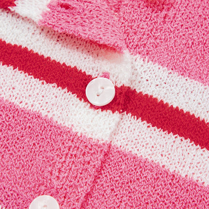 Palmer Striped Drop Shoulder Cardigan