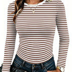 X-Small / Brown Stripes Tw541