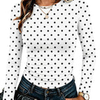 Small / White Polka Dots-jh616