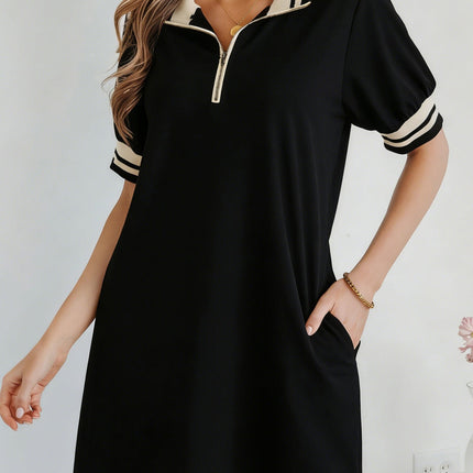 Jovie Trim Preppy Polo Tee