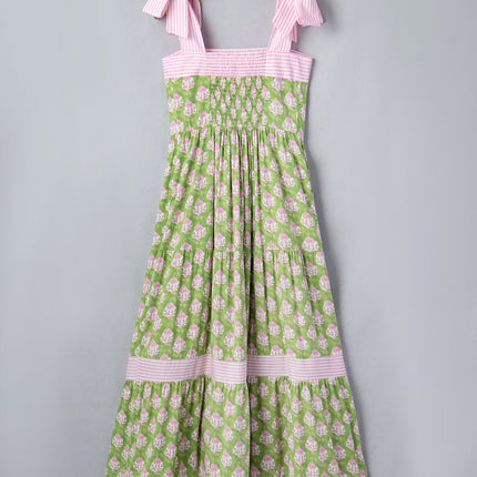 Adriana Knot Straps Maxi Dress