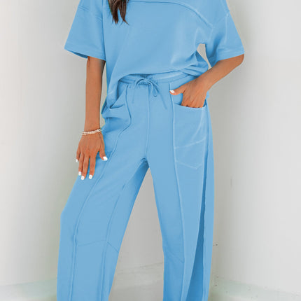 Rebecca Drop Shoulder Boxy Tee