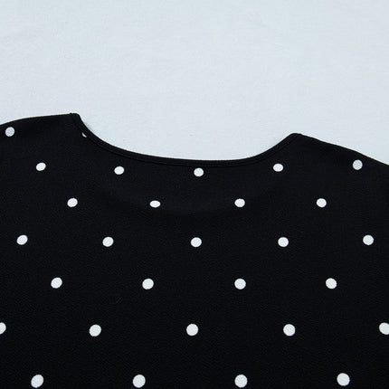 Margaret Dotted Casual PLUS Top