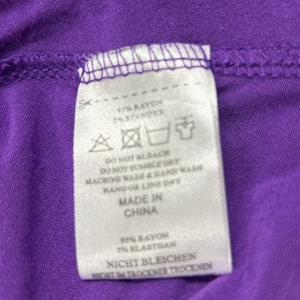 Lot of 2 Monnuro Evri Womens 2X Heathered Crew V Neck Key Hole Long Sleeve Tops