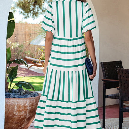 Luna Half Sleeve Vacation Dress