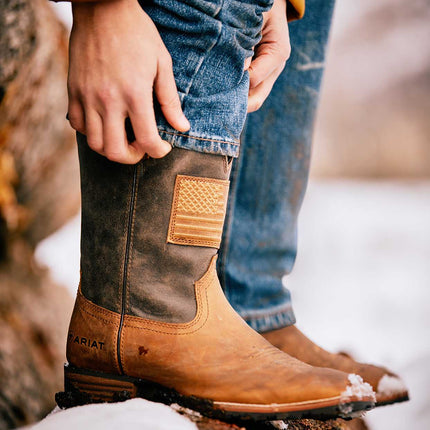 Ariat Men's Hybrid Patriot Country Western Boot