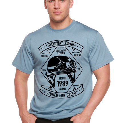 Speedway Legend Spun Bamboo® Men's Bamboo Viscose/Organic Cotton Short Sleeve Graphic T-Shirt