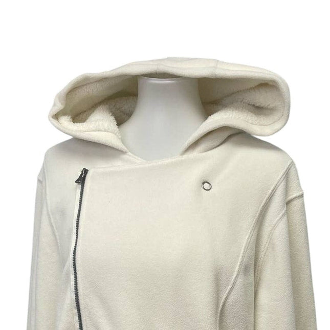 Made for Life Womens 3X Long Sleeve Full Zip 100% Polyester Fleece Hooded Jacket