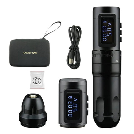 Ambition MARS-U Wireless Tattoo Machine with Adjustable Stroke